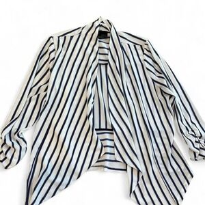 Navy and White lightweight Blazer